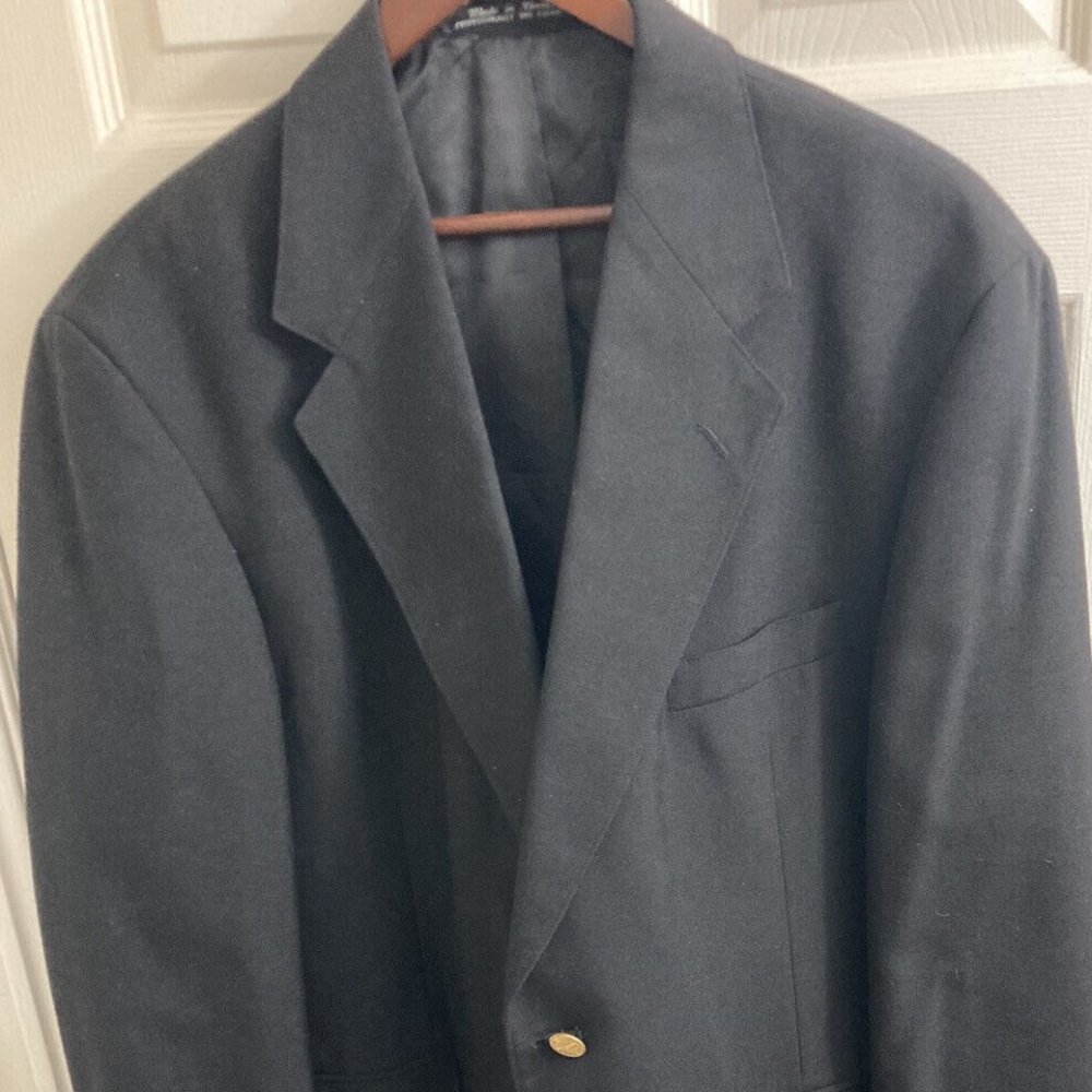CROFT AND Barrow Mens blazer navy blue